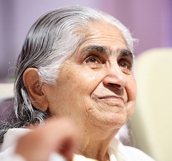 Sharing of feelings for Dadi Janki